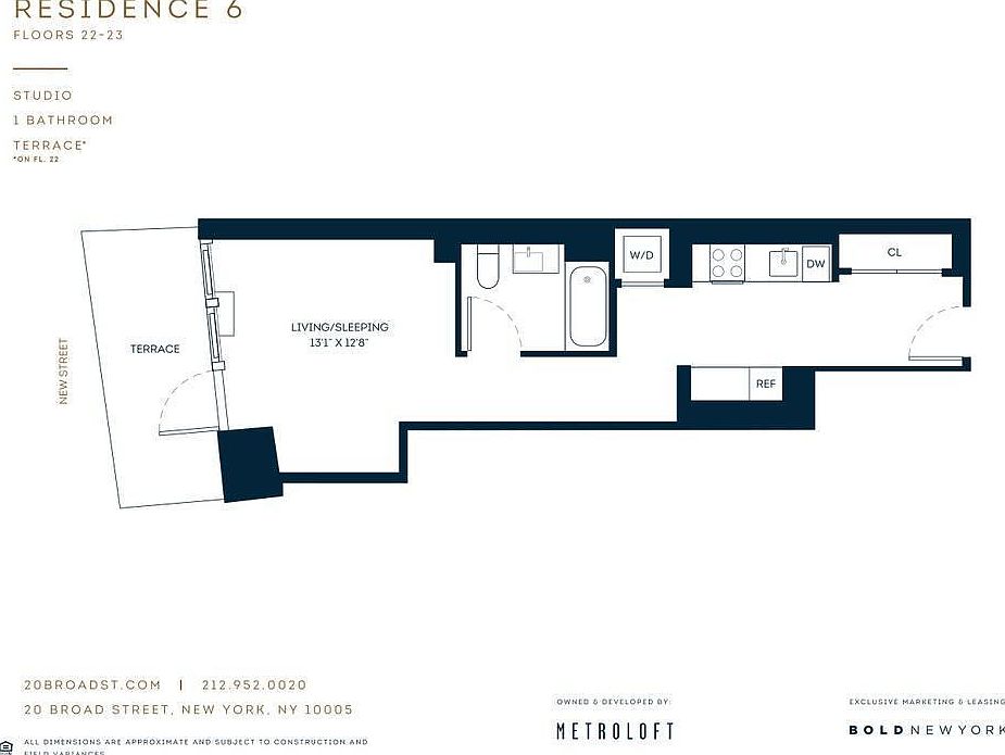 1st image of 20 Broad St #2206