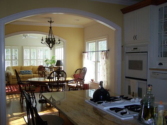 View of Breakfast area from kitchen.