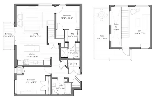 Floor plan Lilidale Bp - Penthouse