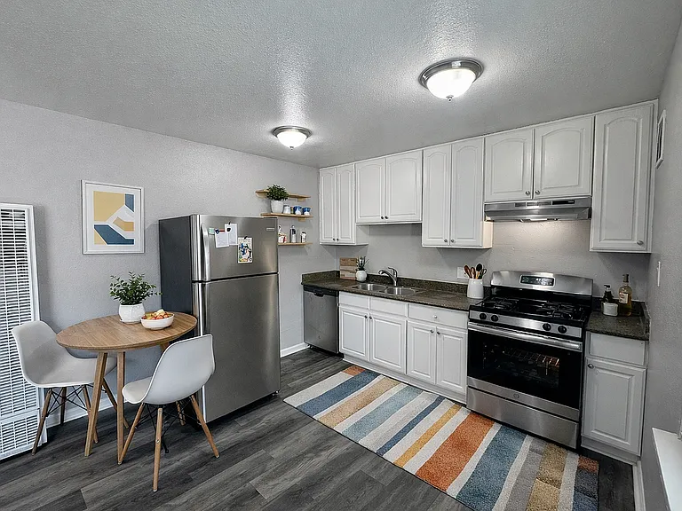 kitchen staged