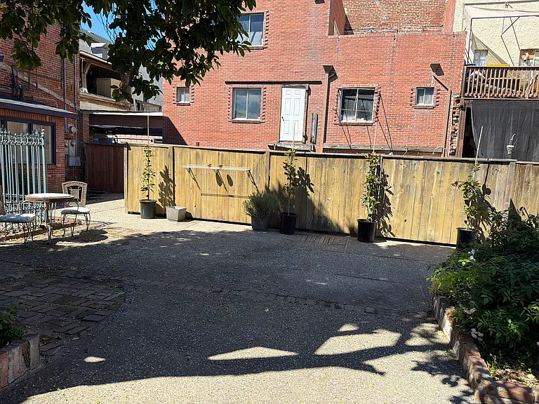Your private courtyard awaits after you enter from the locked and fully fenced perimeter.