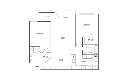 Floor plan B1