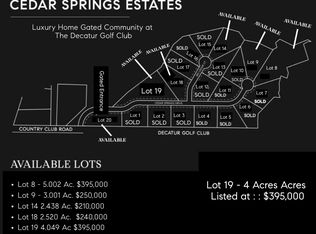 LOT 19 Cedar Springs Dr, Decatur, TX 76234