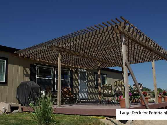 Large Shaded Deck