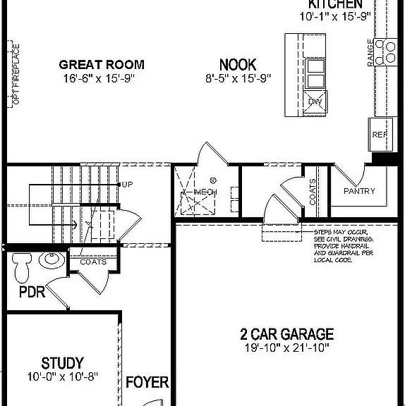 First floor plan
