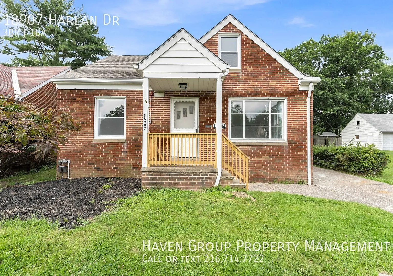 18907 Harlan Dr, Maple Heights, OH 44137- Spacious 3-bed 1-bath single-family home! — Photo 1