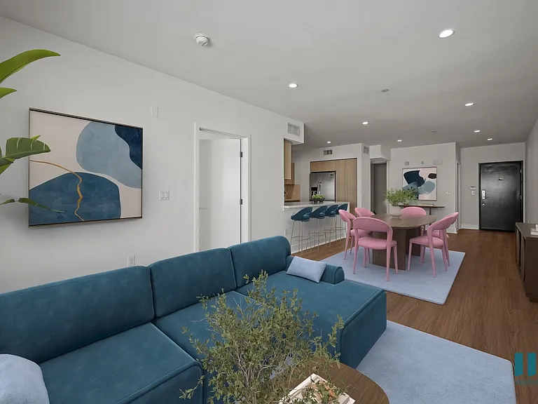 Open-Concept, Living, Dining Room, and Kitchen