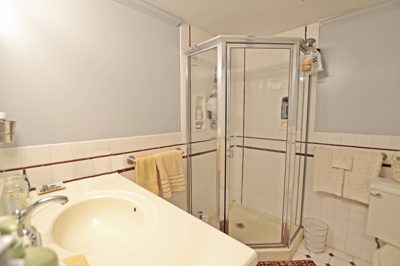  Lower level full bathroom