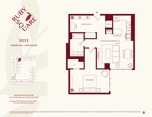 Floor plan 1011