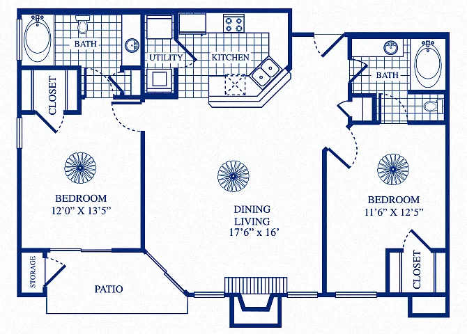 Floor plan B1 Income Restricted