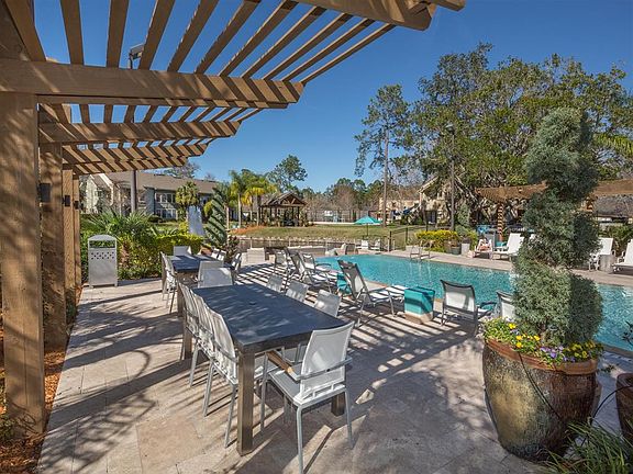 Shaded options to enjoy the pool deck