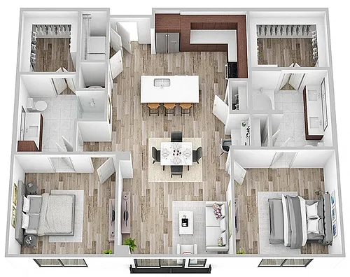 Floor plan Proctor