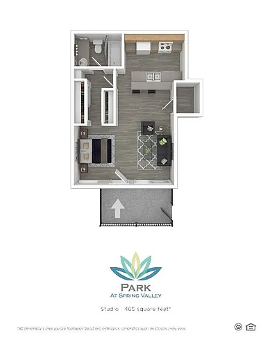 Floor plan Studio