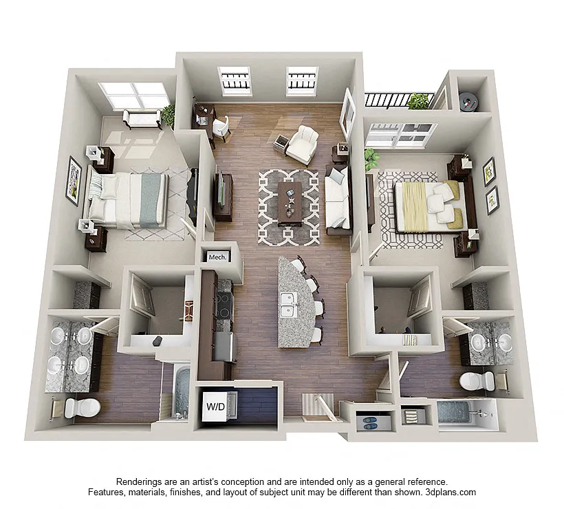Floor plan The Johnston C