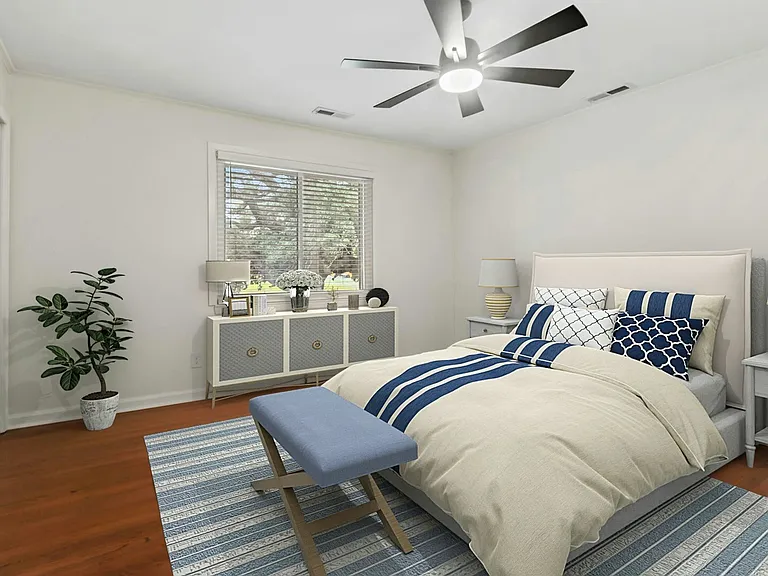 Upstairs Bedroom 1 Furnished Example