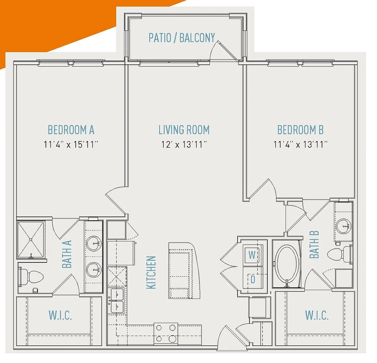 Floor plan B1