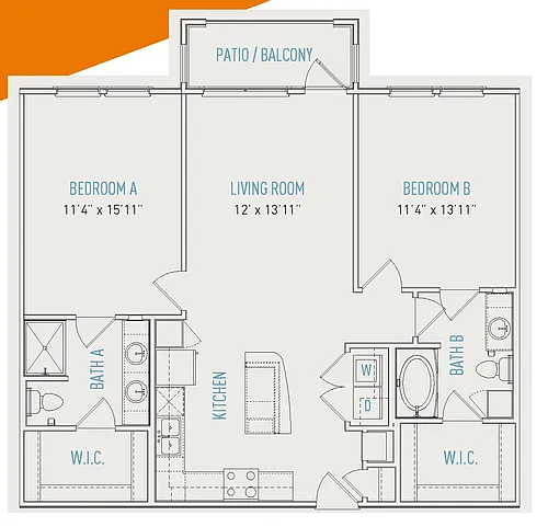 Floor plan B1