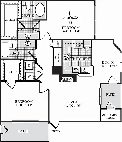 Floor plan Seville