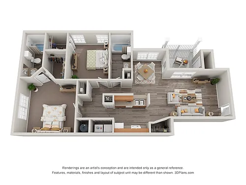 Floor plan Driftwood