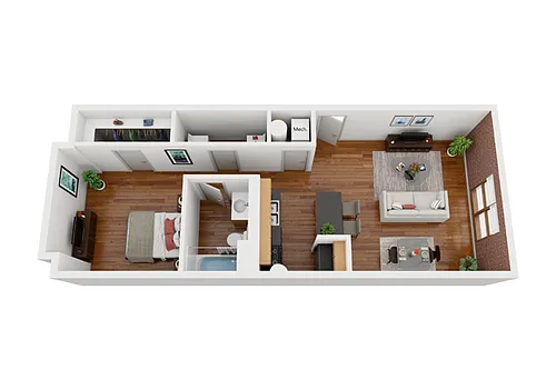 Floor plan 1C