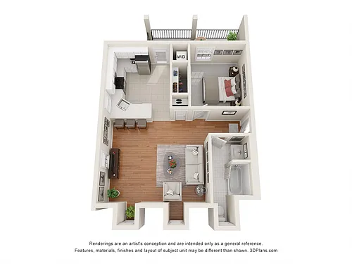 Floor plan The Monument