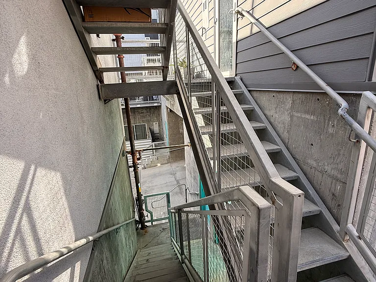 Stairs to the Unit