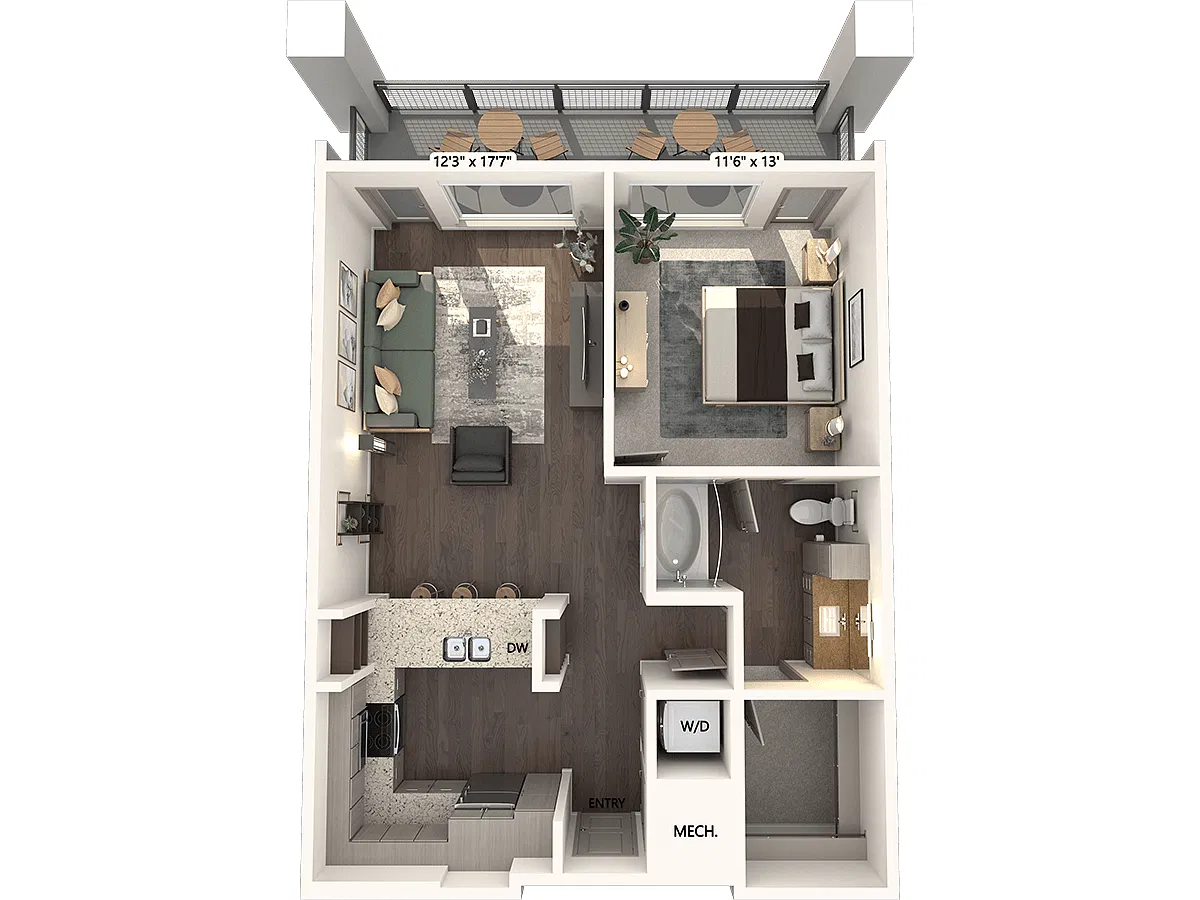 Floor plan A5-760-G