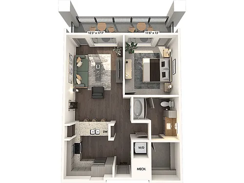 Floor plan A5-760-G