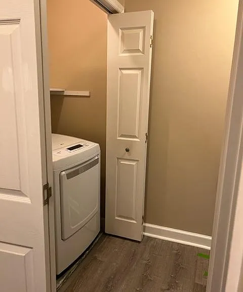 Upstairs Hallway Laundry Closet