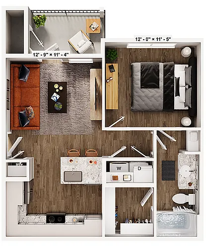 Floor plan A1