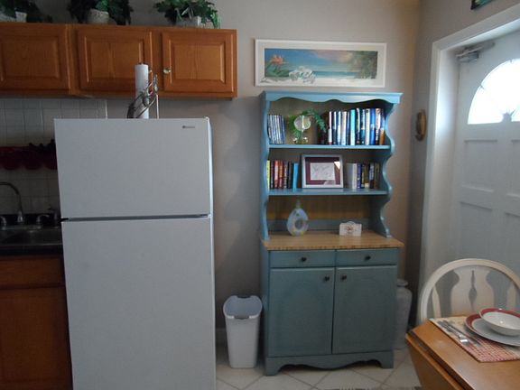 Kitchen with Baker's Rack