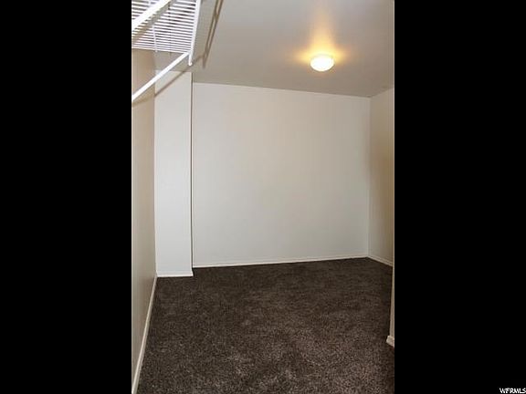 This closet is huge and could accommodate a craft room too