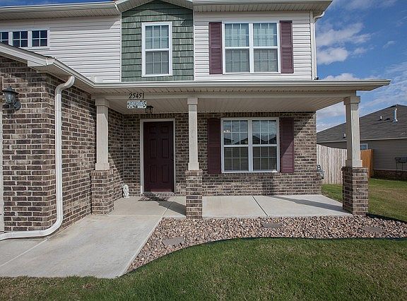 Covered front porch