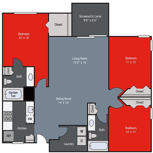Floor plan C1