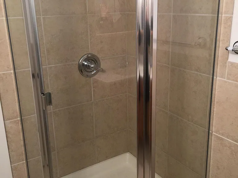 Basement shower