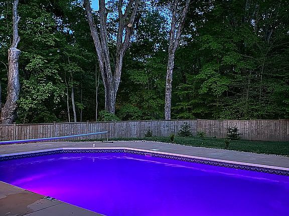 Backyard at Night 2