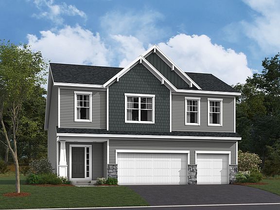 Carlton Elevation B 3-Car Optional Stone