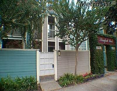 Gated entry and private courtyard-Unit only shares one wall. 