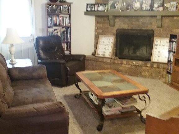 Living area from foyer.