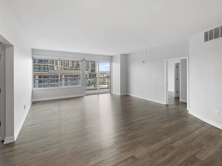 Sun-filled living and dining spaces with abundant natural light.