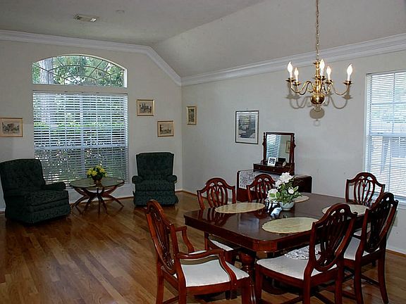 Big dramatic windows let in lots of light