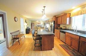 Kitchen from mudroom entrance