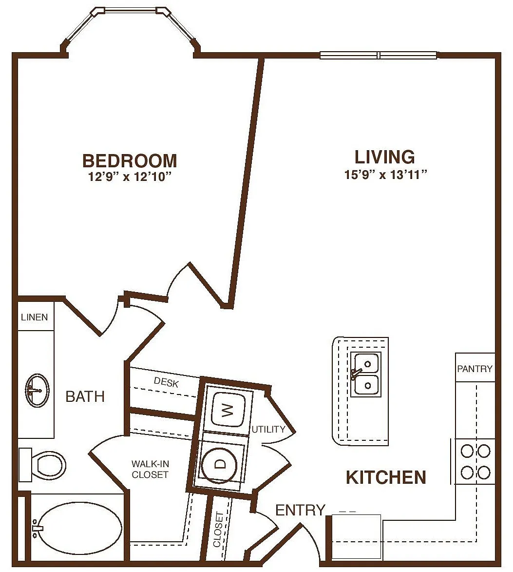 Floor plan The Meridian