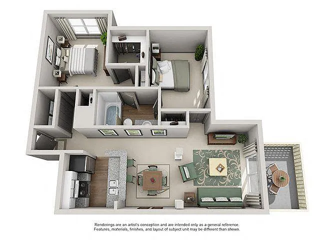 Floor plan 2A Renovation 3