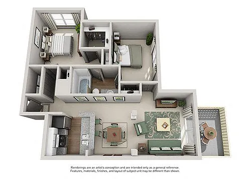 Floor plan 2A Renovation 3