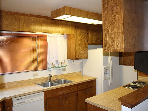 Kitchen as seen from eating area