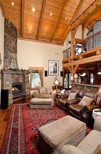 Great Room with Vaulted c