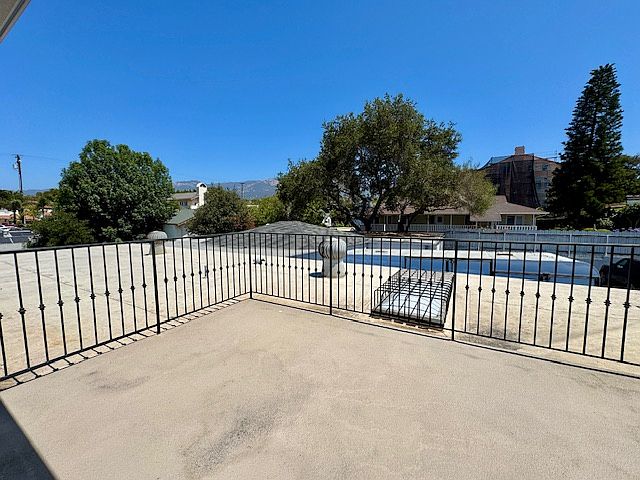 1st view of private patio