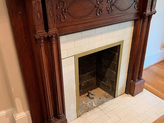 Fireplace detail