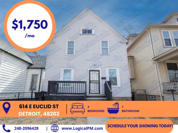 614 E Euclid St, Detroit, MI 48202